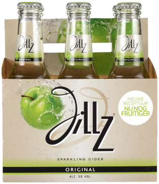 Jillz set van 6 flesjes á 0,23 liter